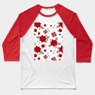 Christmas decoration pattern Baseball T-Shirt